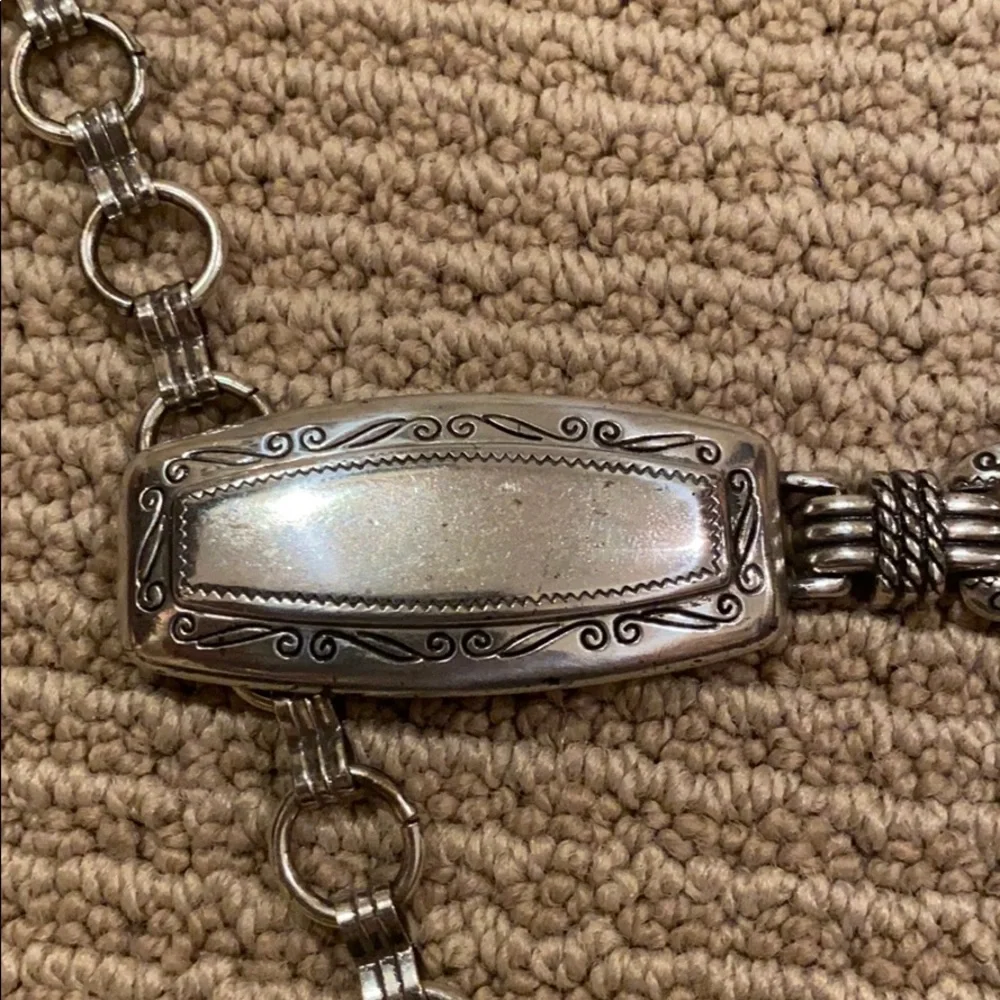 CHAIN BELT WITH BUCKLE AND HEART